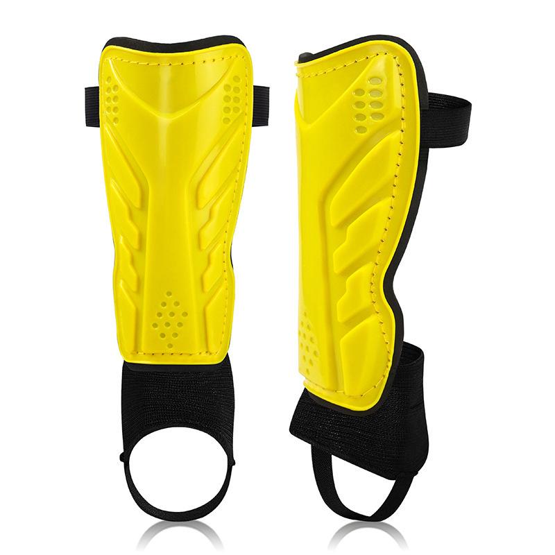 Professional Adult Shin Guards with Ankle Protection and Honeycomb Calf Inserts for Football, Kids Knee Pads Included