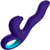 Rabbit Vibrator - Woman Funn - Klio Dark - Purple - 12.7 Cm