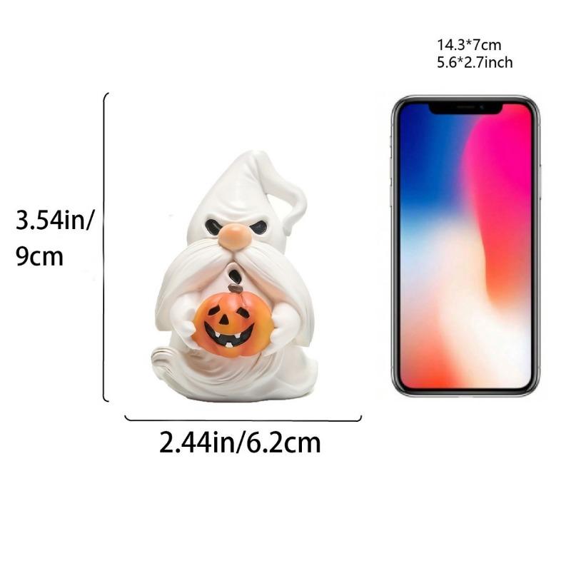 

New Halloween Cute Ghost Dwarf Creative Party Decoration Garden Resin Crafts Ornament