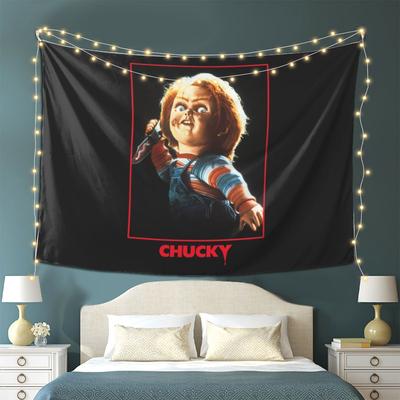 Good Guys Child's Play Chucky Tapiz Colgante de Pared Decoración Estética para el Hogar Tapices para Habitación de Estudiantes