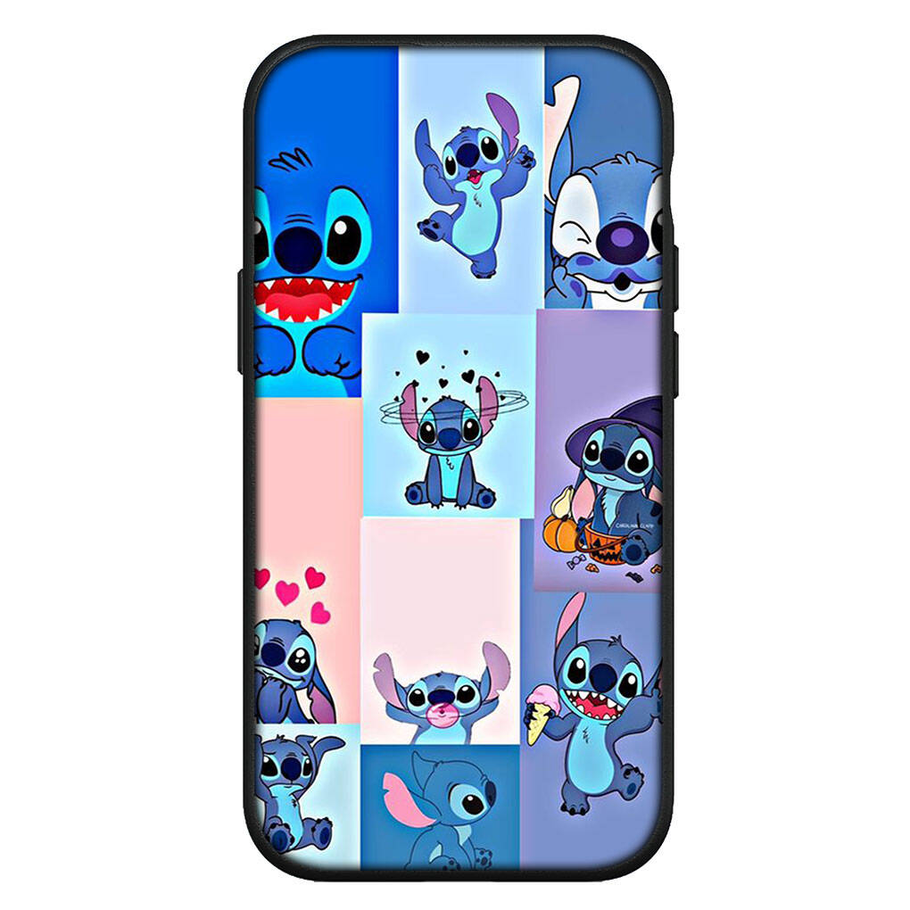 

Чехол для iPhone 17 16 15 Xiaomi Poco Redmi Note 14 13 12 Pro Max 9 16e Samsung Galaxy S25 S24 S23 OPPO Huawei Синий Лиловый Розовый Стич Аниме Чехол для телефона for OPPO A60 5G аэро