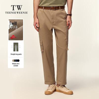 Men's Straight-Leg Multi-Pocket Cargo Pants