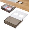 Svaldo Hidden Storage 1 24cm Wide X 21cm Deep X with Four No Hole Drilling Office Stationery Remote Control Storage Rack Box, Add-on Drawer, Piece,