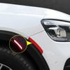 2 stücke Auto Seite Marker Aufkleber Reflektierende Trim Auto Außen Rad Augenbraue Aufkleber Aufkleber Warnung Reflektierende Band Streifen