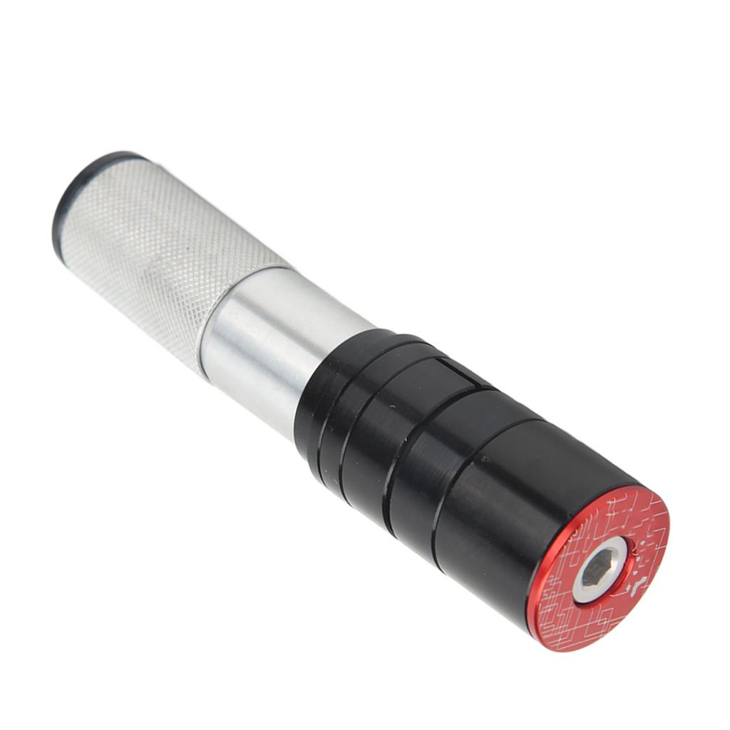 Riser de Potence de Vélo 28,6 mm Plage de Rehausse 3 à 50 mm Alliage d'Aluminium Léger Extenseur de Potence pour Vélo de Route VTT
