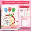 Kids' Reward Stamp Collection Album for Primary School