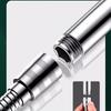 SUS 304 Stainless Steel Bathroom Handheld Shower Head High Pressure Water Saving Sprayer Nozzle Supercharged Rainfall Showerhead