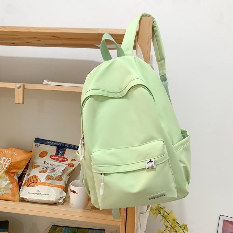 Schoolbag schoolbag junior high school girls high school girls college students 1011 new simple backpack ins style high value niche