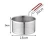 Wutuo 304 Stainless Steel Perforated Frying Basket Set
