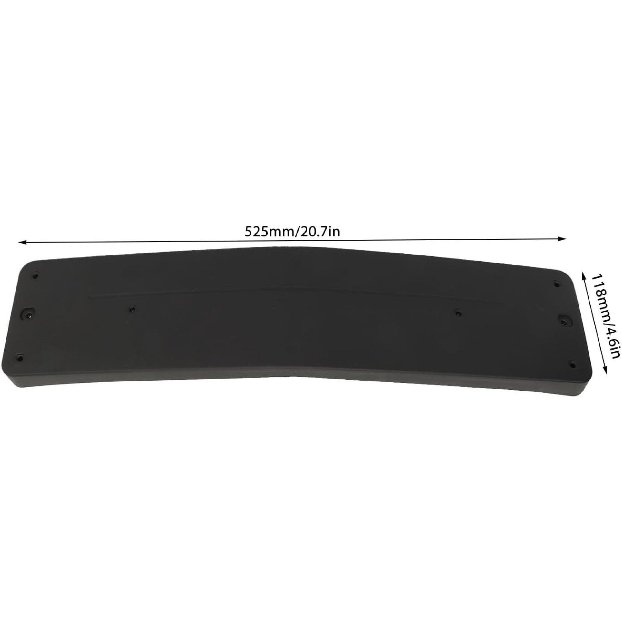 

C Class W204 AMG Sport Front Bumper License Plate Holder, OEM Fit Bracket for 2011-2013, Car Bumper Mounting Frame Accessories