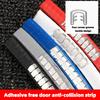 5m Car Anti-Collision Decorative Strip Universal U-Shaped Protection Door Side Seal Built-In Steel Plate Anti-Collision Strip Interior Mirrors 6