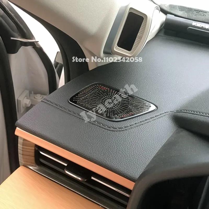 For Haval Jolion    Front Door Handle Speaker Center Control water Storage Box Air AC Vent Decor horn Cover Trim