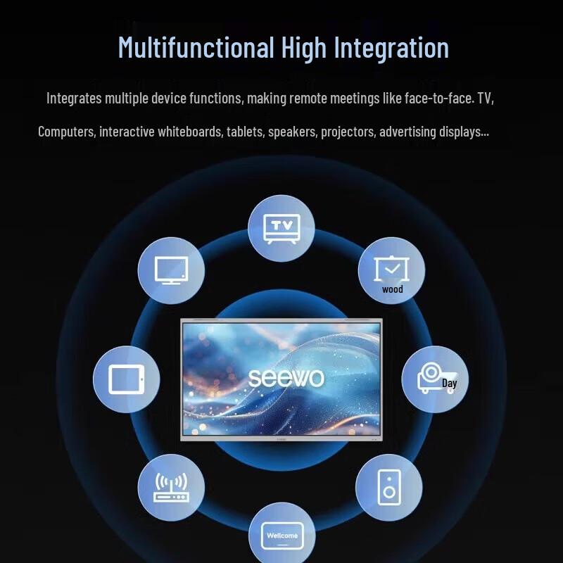 Seewo 65-inch 4K UHD Interactive Flat Panel (CN version)