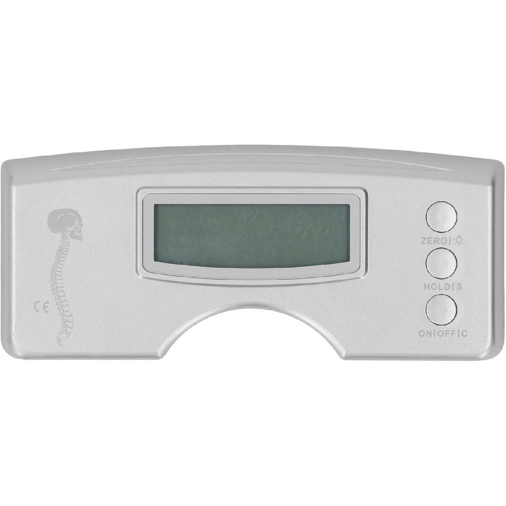 Digital Scoliometer, Compact Size Portable Easy Operation Scoliosis Meter ABS Housing 0 To 30 Degree High Accuracy with Storage Bag for Hospital