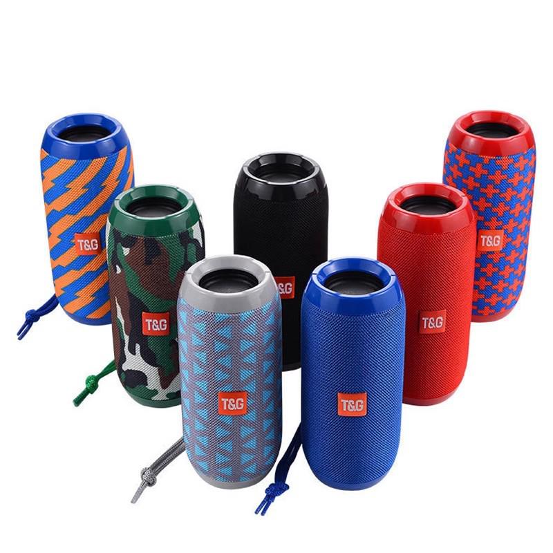 TG117 Wasserdichter Bluetooth-Lautsprecher mit Kartenslot & Wireless TWS, Tragbarer Outdoor-Subwoofer