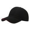 Custom Logo Solid Color Six-Panel Brushed Cotton Baseball Cap