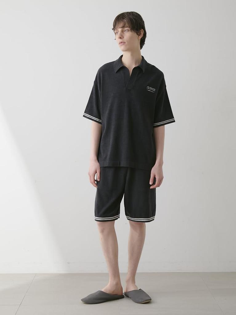 Gelato Pique Joel Robuchon HOMME Line Shorts PMNP252043 Black Men's