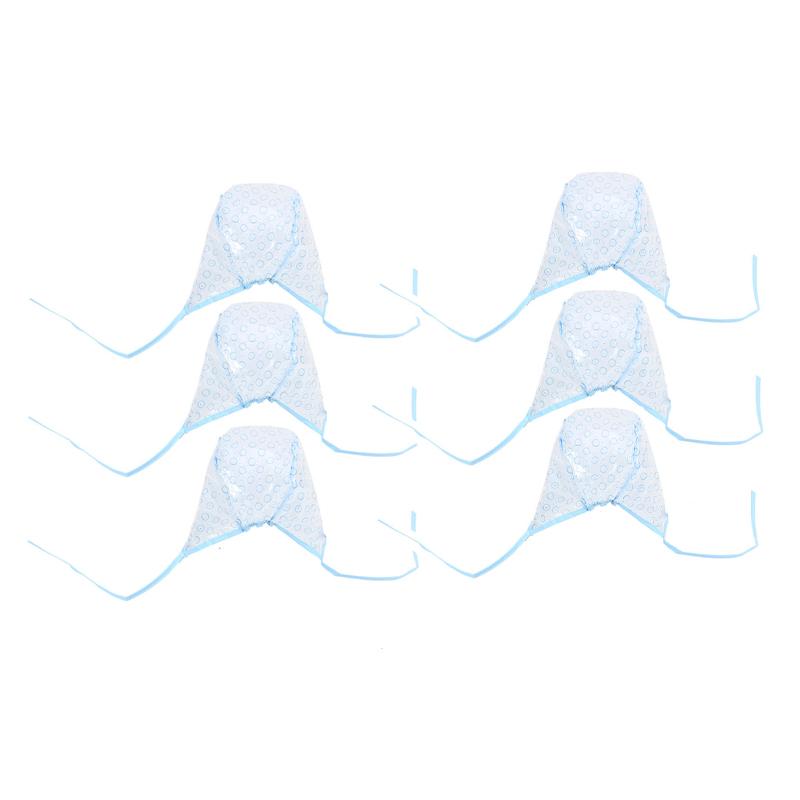 1-6 Stück Haarfärbekappe zum Strähnen Haarfärbekappe Einweg-Strähnenkappe Mit Plastikhaken Friseurwerkzeuge zum Färben