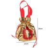 Portable Drawstring Gift Bag Fu Character Goody Bag Candy Bag  Jewelry Candy Storage