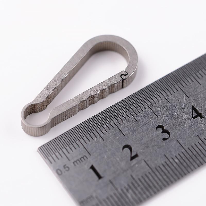 Men s Titanium Alloy Umbrella Keychain and Waist Hanger