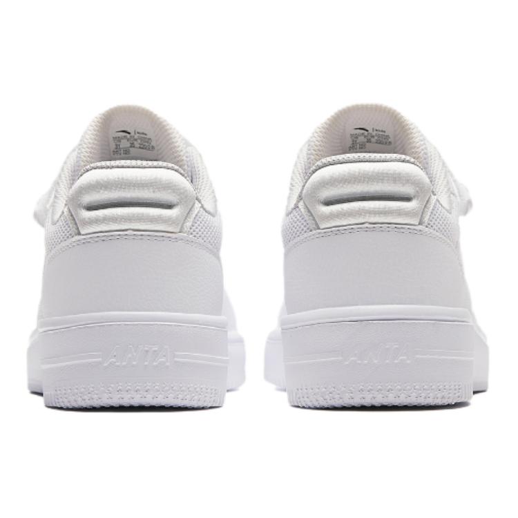 Anta Comfortable Non-Slip Durable Low-Top Kids Skate Shoes Kids sneaker White 332428008S-1