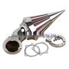 Electroplated Air Filter for Motorcycle Modifications (63-05)