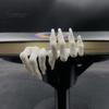 Halloween Gift Idea Gothic Creepy Demon Claw Bookmark, 3D Printed Scary Unique Bookmarks Hand Bookmark for Book Lovers, Bookshelf Decor Dark Style