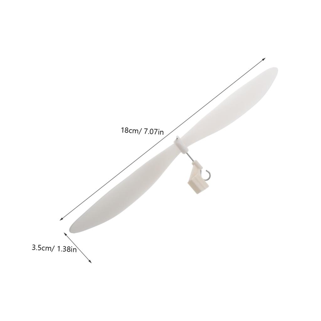 HOMSFOU 5 Pieces Aircraft Model Accessories, Scale Model Propellers, Propeller Blades, Airplane Propellers, Airplane Model Propellers, RC Airplane