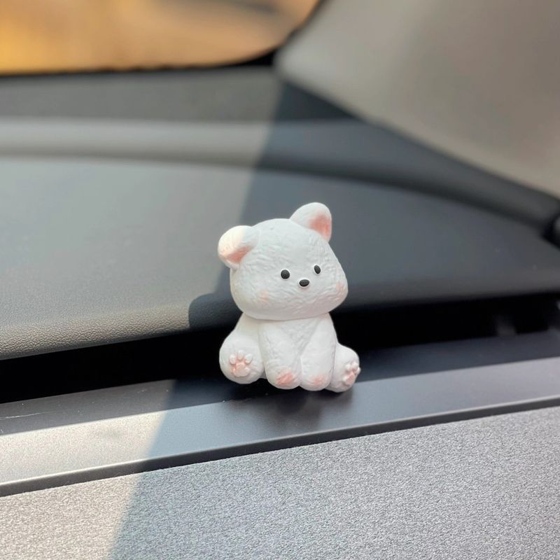Cute Puppy Car Air Freshener, Car Vent Decoration, Tulip Ornament, Creative Car Interior Accessory, Fragrance Perfume