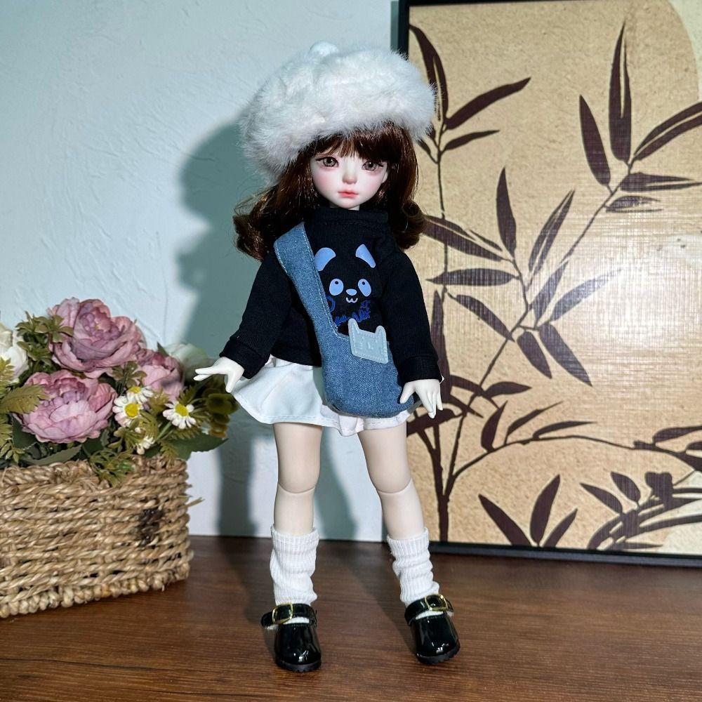 Sweater Coat 30cm Doll Clothes Fashion Doll Accessories Cute 1/6 BJD Doll Outfit Set  Girl Toy Gift