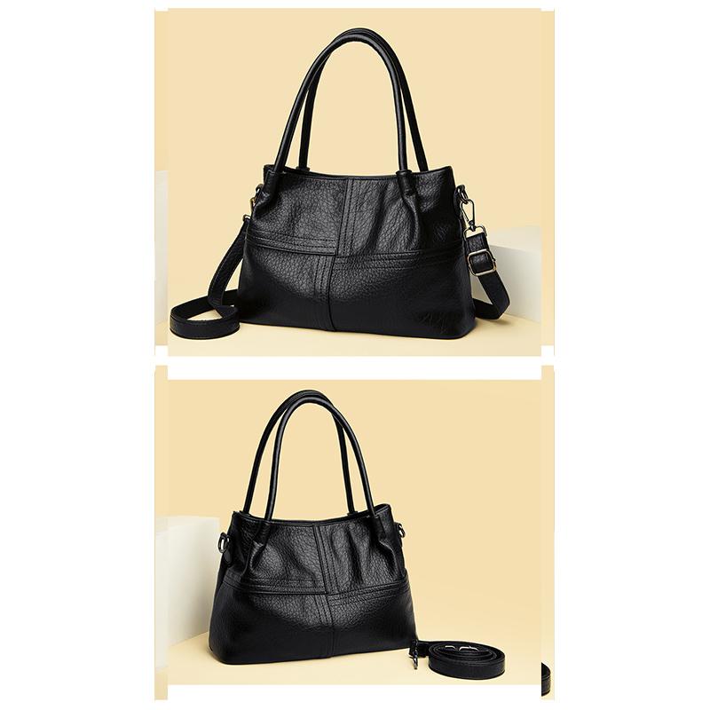 Women's High-end Messenger Bag Casual Simple Large-capacity Shoulder Bag Fashion Temperament Handbag