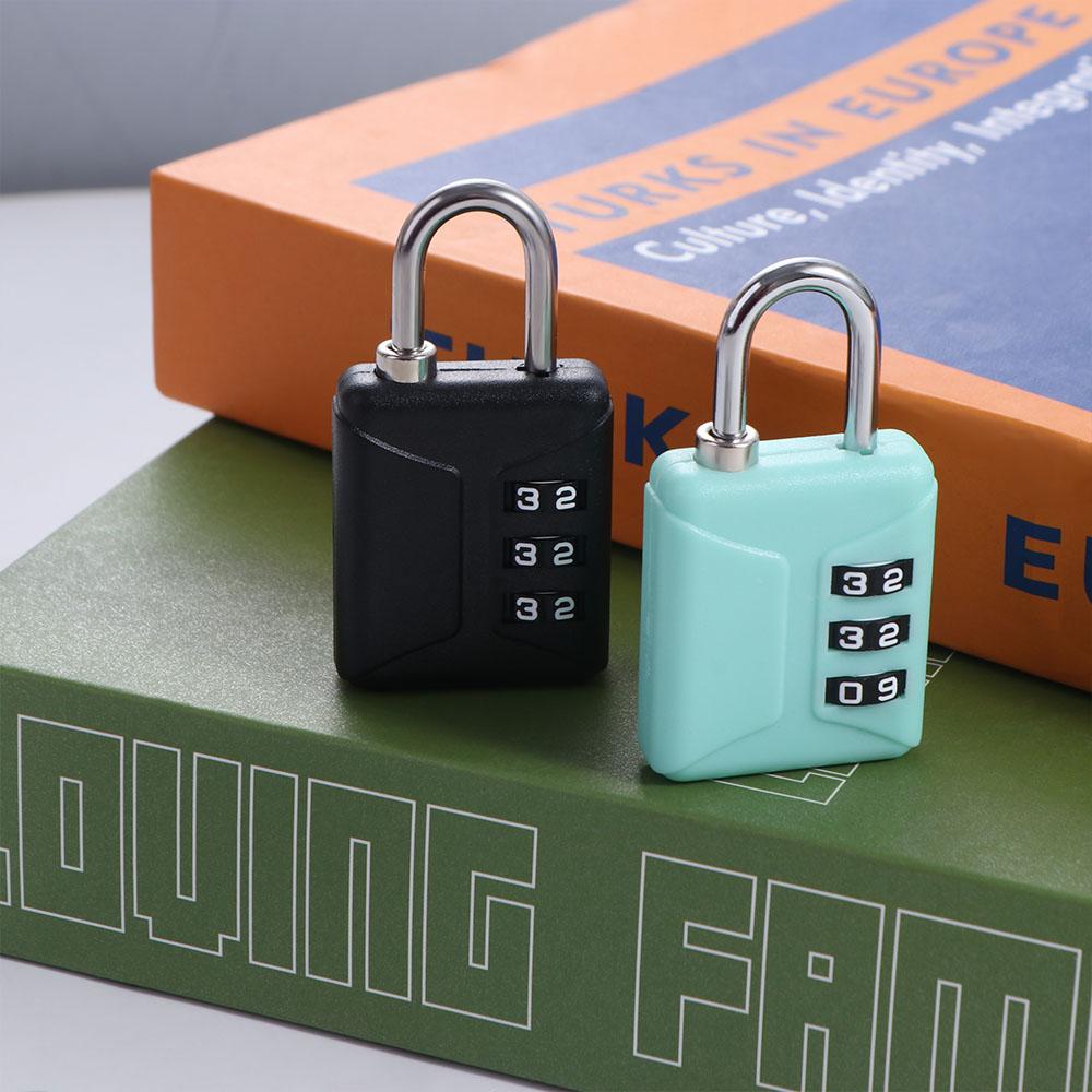 Waterproof Mini Password Padlock Anti-theft Customs Code Lock  Trolley Case