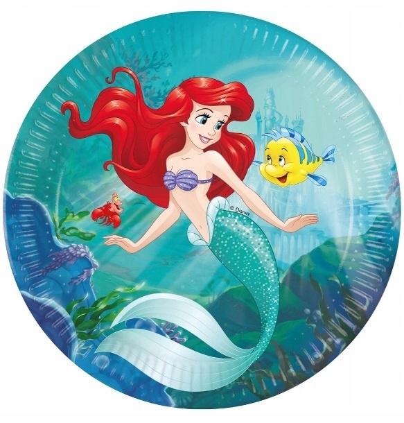 TALERZYKI PAPIEROWE DISNEY PARTY 23CM 8SZT