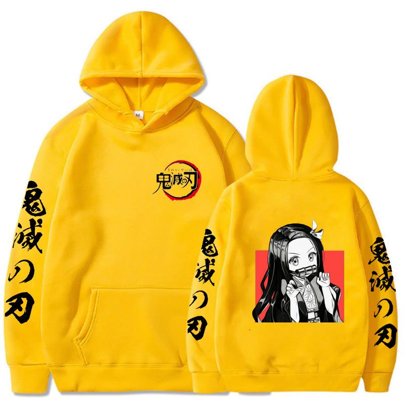 Japanese Animation Kamado Tanjirou Men's Hoodie Autumn Sweatshirt Men Womnen Fashion Design Pullover Men's Fleece Hoodies