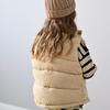 Thickened Corduroy Children's Vest Warm Casual Solid Color Jacket Boys Girls Autumn Spring Fashion Collar Waistcoat 1-10T