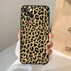 Tan Leopard Phone Case For IPhone 18 17 Air 16 15 14 13 11 12 Pro Max 13 12 Mini 15 16 Plus 16e Cover Coque