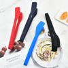 Kitchen Silicone Non-Slip Food Clip Buffet Beef Meat Barbecue Tongs Spatula Sandwich Baking Clamps Cooking Utensils for Home