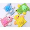 4 Pcs Baby Bath Gloves Cartoon Exfoliating Gloves Baby Kids Shower Gloves Scrubbing Gloves Bath