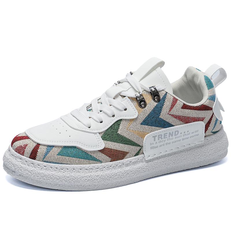 Schuhe für Herren Vulkanisierte Schuhe Männliche Sneaker Sommer Canvas Freizeit Sportschuhe Trend Flache Schuhe Neue Koreanische Platte Laufschuhe