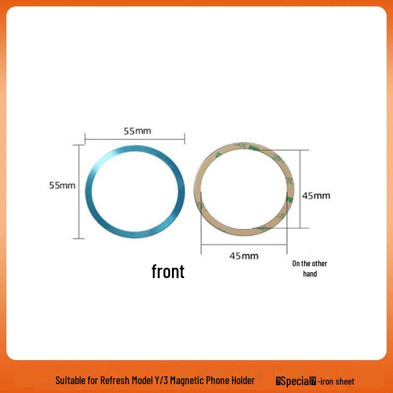 

Tesla Model Y/3 Dashboard Magnetic Rotating Phone Holder (25 models)