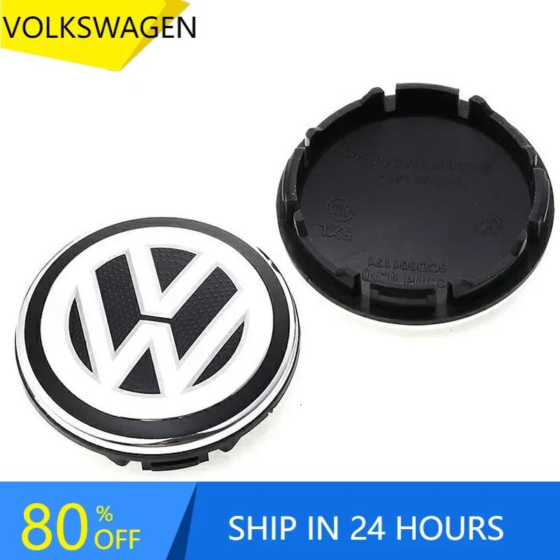 For VOLKSWAGEN VW 2025 Hot 4Pcs 56/65/66mm Car Wheel Center Hub Caps Cover Replacement NGHF Accessories For Volkswagen VW R GTI Golf 000