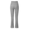 Kakipointeu Ribbed Bootcut Leggings (Gray)