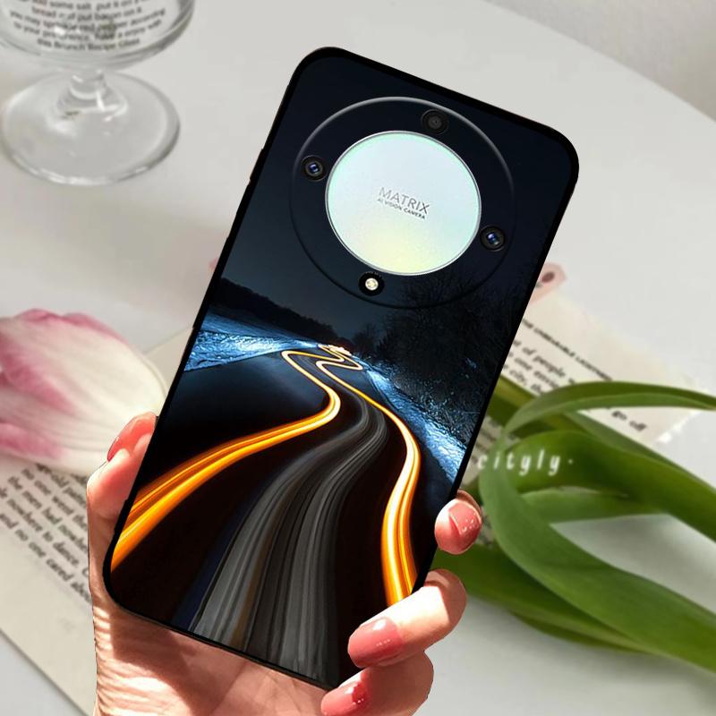 For Honor Magic6 Lite 5G Case Shockproof Soft TPU Silicone Phone Cover For Honor Magic 6 Lite 5G Capa Cartoon Magic6Lite 6 Lite