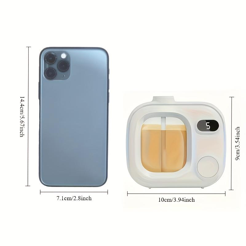 One-Touch Switch, Five-Level Adjustable Smart Aromatherapy Diffuser - Suitable for Essential Oils/Perfumes,Indoor Freshener, Long-Lasting with Timer