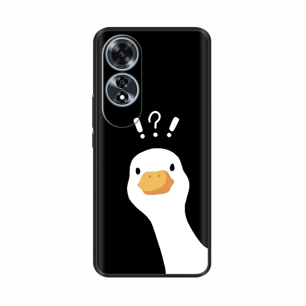 For OPPO A60 4G Case Cute Cartoon Painted Phone Case For OPPO A60 Cover Fundas For Oppo A60 Mobile Case Coque Shockproof Shell