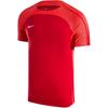 Dri-Fit Logo Kulatý výstřih Pohodlné Rychleschnoucí Ležérní Krátký rukáv Fotbalové tričko Pánské topy Univerzitní červená Jasně tmavě červená Bílá HF0525-658