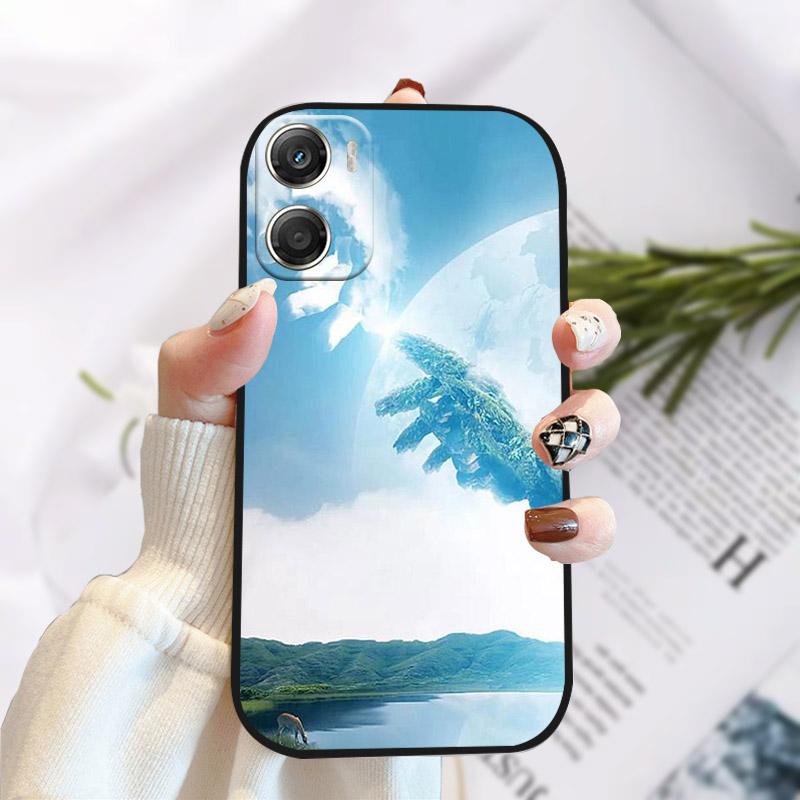 For Motorola Moto G06 /G06 Power Phone Case Stylish Painted Back Bumper For MotoG06 Power Cover Soft TPU Silicone Funda Coque