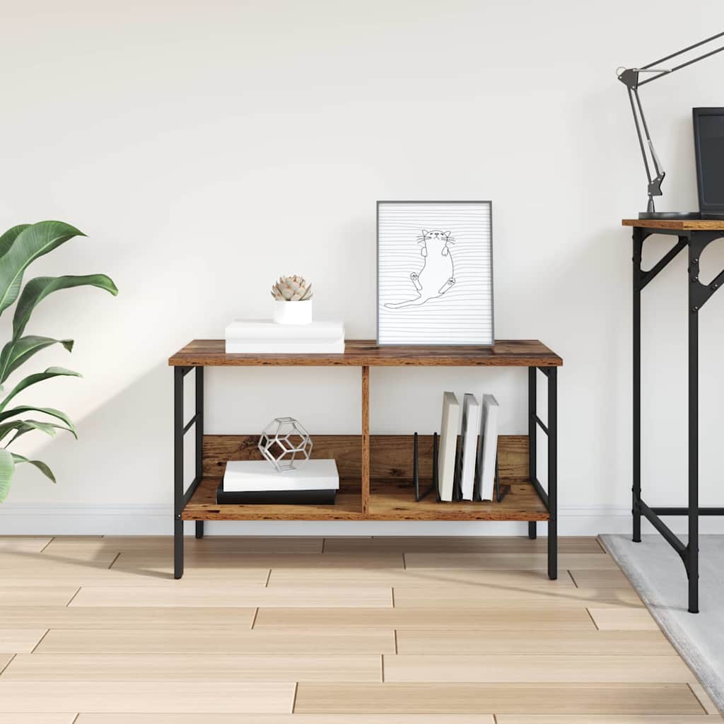 Vintage Wood Bookshelf 82 x 32 x 47 cm Engineered Wood