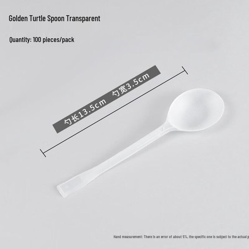 Disposable Plastic Soup Spoons