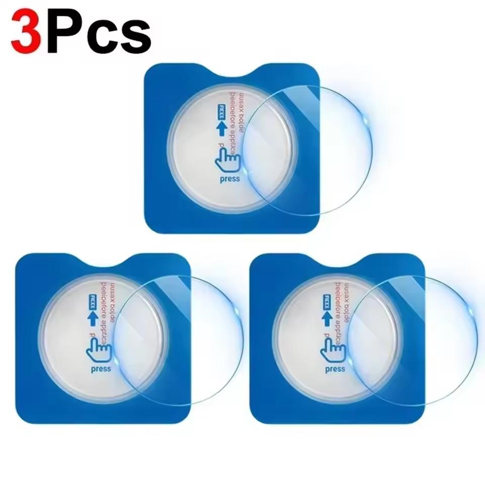 1/2/3Pcs Tempered Glass Screen Protectors with Easy Installation Kit for OPPO Watch X3 Smartwatch Anti-scratch Glass Films